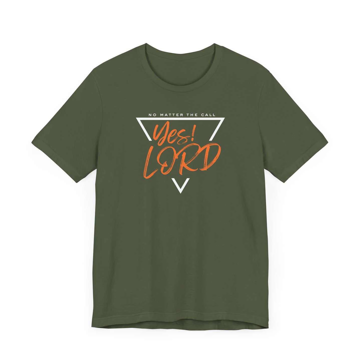 No Matter The Call Yes Lord Retro Style Tee